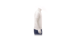 Camiseta Adulto Blanca Iconic V-Neck — 360° preview · click para HD