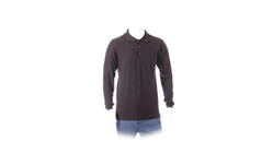 Polo Adulto Premium Long Sleeve — 360° preview · click para HD