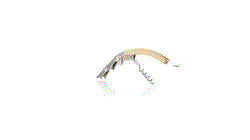 Sacacorchos Abridor Glaber — 360° preview · click para HD