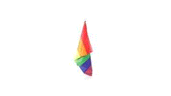 Bandera Zerolox — 360° preview · click para HD