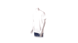 Camiseta Adulto Blanca "keya" MC180 — 360° preview · click para HD