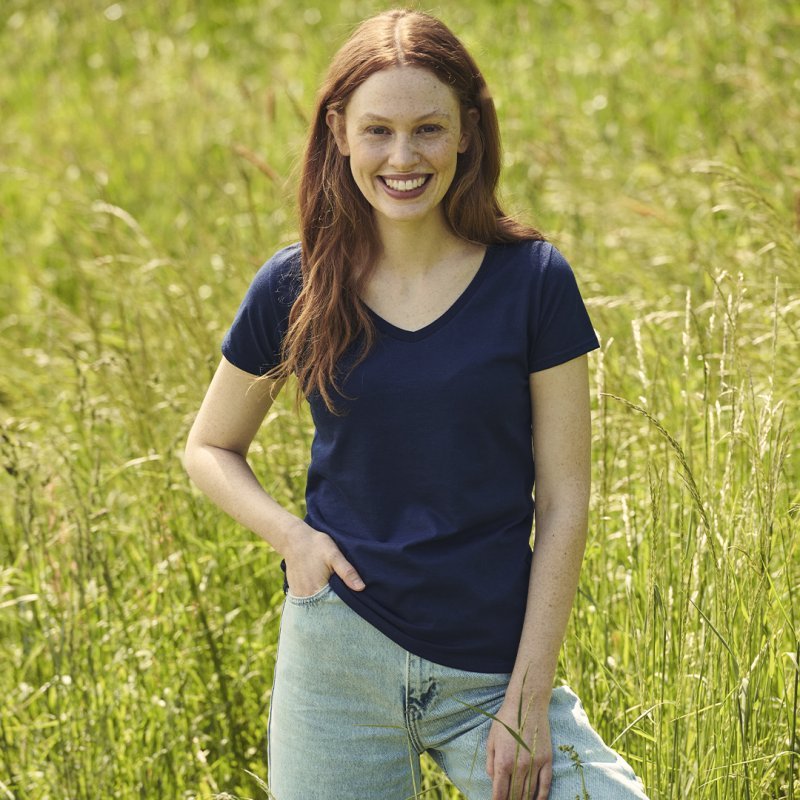 Makito — Iconic V-Neck Camiseta Mujer Color