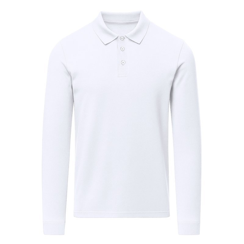 Charlot Polo Adulto Blanco