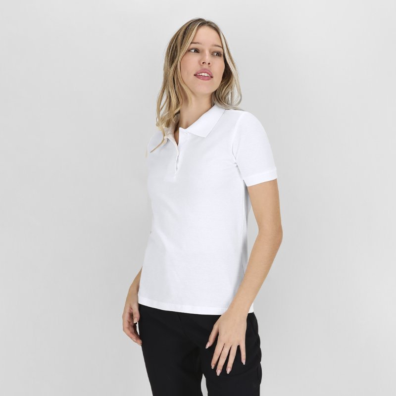 WPS180 Polo Mujer Blanco «keya»