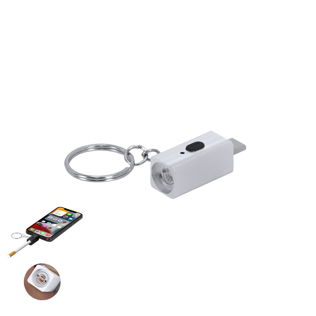 Parris Encendedor Eléctrico Llavero