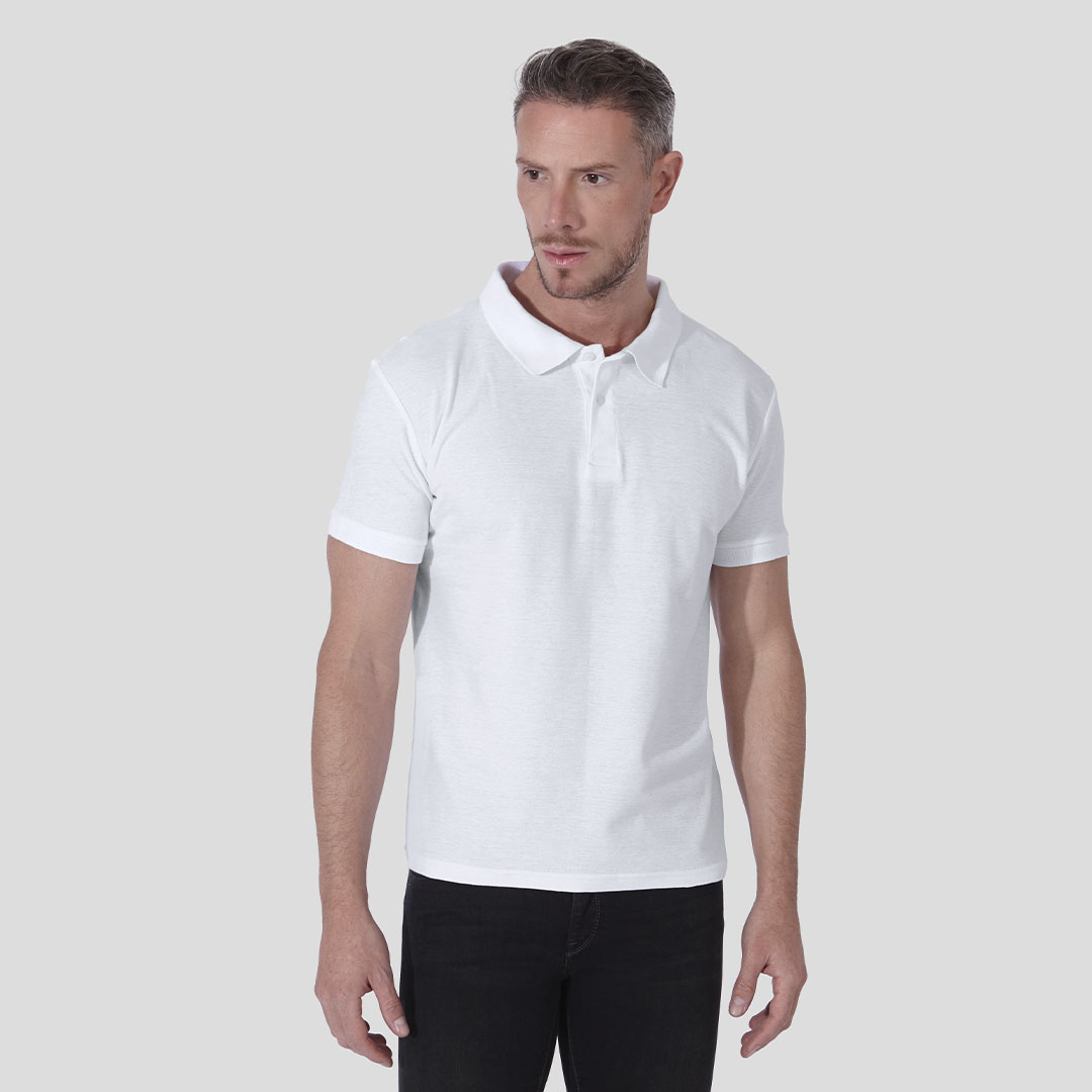 MPS180 Polo Adulto Blanco «keya»