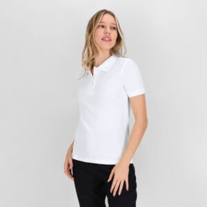 WPS180 Polo Mujer Blanco «keya»