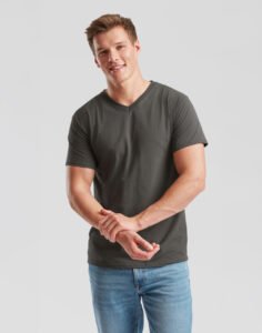 V-Neck-Tee — Fruit of the Loom