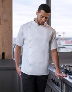 Short-Sleeve Chef Jacket Modern-Look — Karlowsky