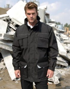 Work-Guard Sabre Long Coat — Result Work-Guard