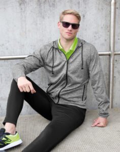 Men’s Hooded Tee-Jacket — Spiro