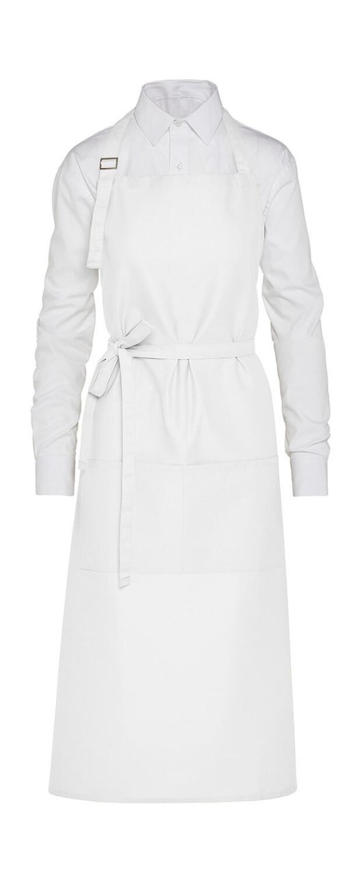 AMSTERDAM - Recycled Bib Apron with Pock