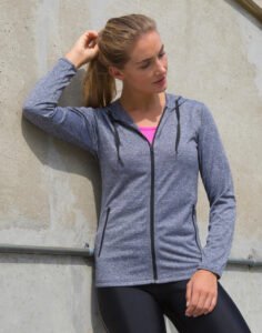 Women’s Hooded Tee-Jacket — Spiro