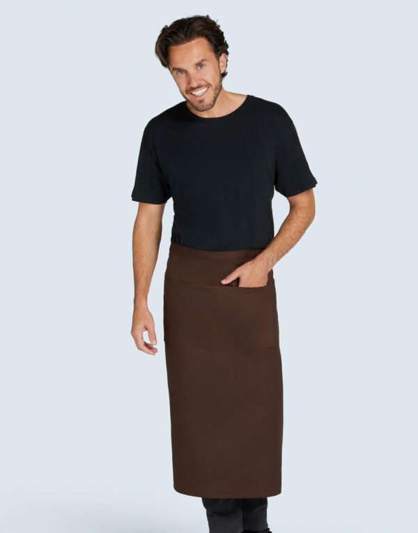 ROME - Recycled Bistro Apron with Pocket