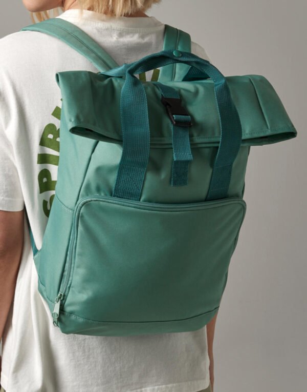 Twin Handle Roll-Top Backpack