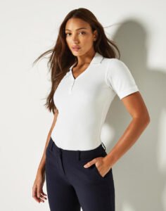 Sophia V-Neck Polo — Kustom Kit