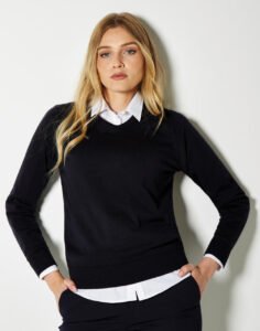 Womens Arundel V-Neck Sweater — Kustom Kit