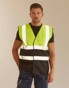 Hi-Vis Two-Tone Waistcoat — Yoko