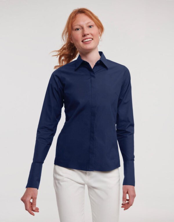 Ladies' LS Ultimate Stretch Shirt