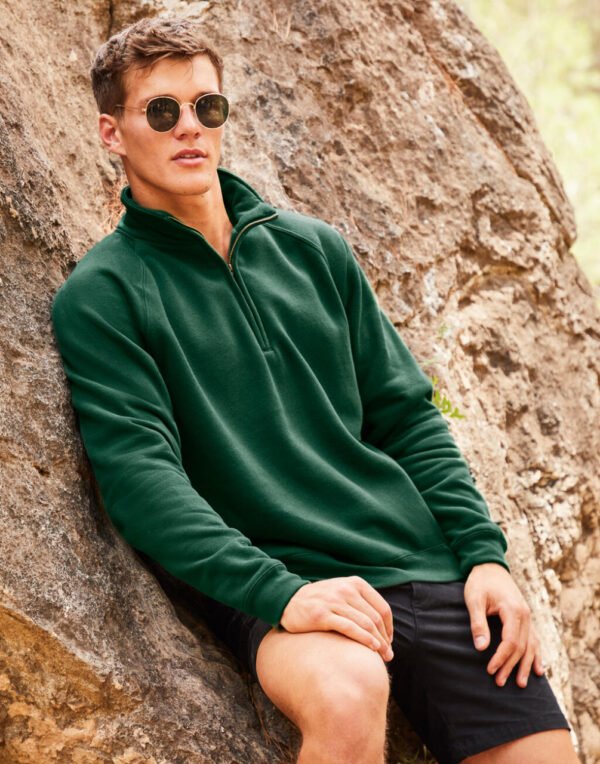 Premium Zip Neck Sweat