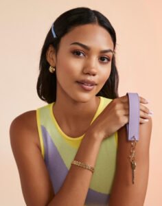 Boutique Wristlet Keyring — Bagbase