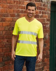 Fluo Super Light V-Neck T-Shirt — YOKO