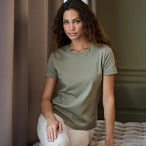Camiseta de algodón Pima para mujer