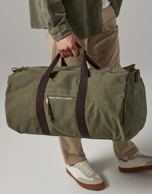 Vintage Canvas Holdall