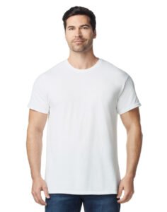 Light Cotton Adult No Label T-Shirt — Gildan