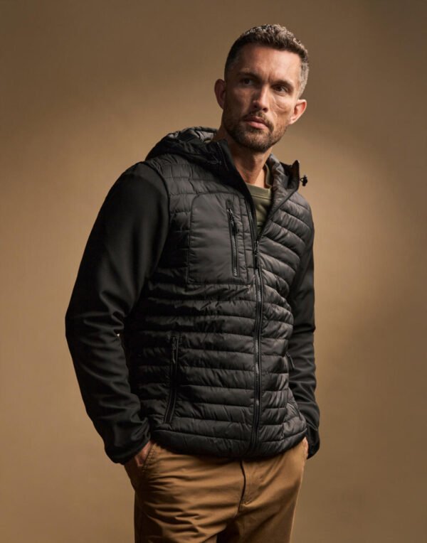 Hooded Crossover Jacket