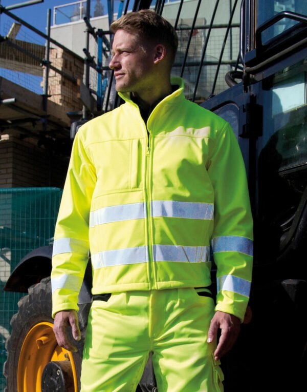 High-Viz Soft Shell Jacket